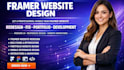 redesign framer website, fix framer website, framer portfolio, framer developer