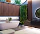 render 3d luxury bathroom visualization, toilet design, interior 2d, 3d layout