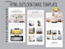 develop professional outlook HTML email template