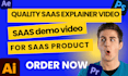 create saas explainer video, saas demo animation, saas video for saas product