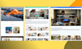 create a HTML landing page with high cta or booking form direct to your links