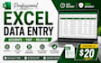 do excel data entry formatting and pivot tables