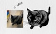 turn your animal into a linocut illustration
