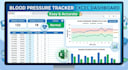 create a blood pressure tracker in excel with dashboard