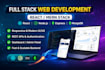 create full stack mern web app