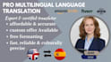 edit, proofread, format and translate french, spanish, chinese, german