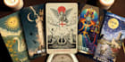 design a professional tarot or oracle deck with cohesive theme