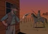 create a comic book or comic strip illustration