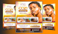 design luxury beauty flyers and cosmetic packaging