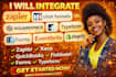 integrate zapier clickfunnels squarespace forms typeform eventbrite shopify