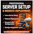setup server, deploy website and configure devops with nginx ssl