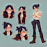 do character designs of your oc