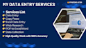 do fast data entry, copy paste and excel data entry within 24 hours
