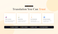 translate english japanese mongolian fast and accurately