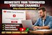 help you delete videos and content from youtube fast