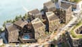 3d coastal areas,mixed use development,housing complex render,residential towers