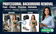 remove background and create a professional png image