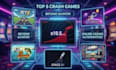 develop arcade game website, crash game website, crypto gaming web, aviator bot