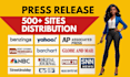 post your press release press release distribution press release promotion pr