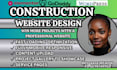 construction website builder development renovation website local business site