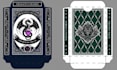 design printable playing card game box design packaging dieline diecut 3d mockup