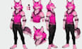 draw your furry or fursona reference sheet