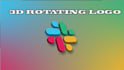 create 3d rotating logo animation
