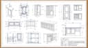 design and draft custom millwork joinery and cabinet  plan