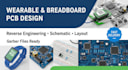 design wearable pcb, breadboard pcb, and do pcb reverse engineering sp32
