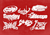 design y2k logo streetwear