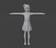 create a 3d gameready lowpoly model