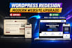 wordpress redesign wordpress website redesign wordpress developer redesign