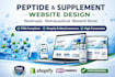 create peptide website supplement website nutraceutical store nootropic store