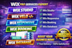 do wix velo custom code figma to wix studio wix cms database setup