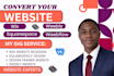 migrate and clone your wix weebly squarespace or webflow site to wordpress