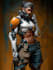 design cyberpunk and futuristic sci fi characters