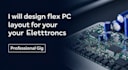 design flex pcb layout for your electronics