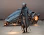 draw epic sci fi star wars character art