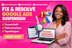 fix google ads suspension and solve policy violations including circumventing