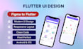 convert figma to flutter app for android ios with responsive UI