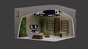 design 3d and render exhibition booth and stand