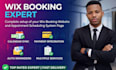 set up wix booking website  wix appointment scheduling system page
