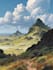 draw epic fantasy landscape painting