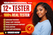 provide closed testing 20 testers 12 testers mobile app testing 12 testers