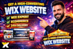 build wix website, wix website redesign, wix website design, website development