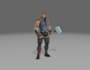 unreal engine game,3d character rigging, combat attack animation, unity gameplay