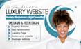 build luxury website responsive wordpress redesign business wordpress site