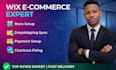 set up wix e commerce store design dropshipping wix website prinitfy integration