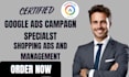 set up shopping ads and optimize google ads for ROI