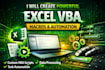 create excel vba macros, automate tasks, and build custom excel vba solutions